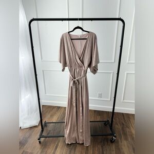 Blush Satin Baltic Born Dress